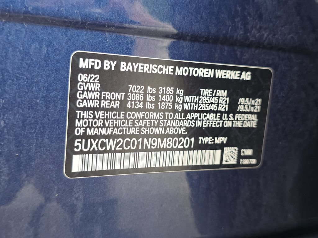 Used 2022 BMW X7 xDrive40i w/ Premium Package AWD/4WD image 12