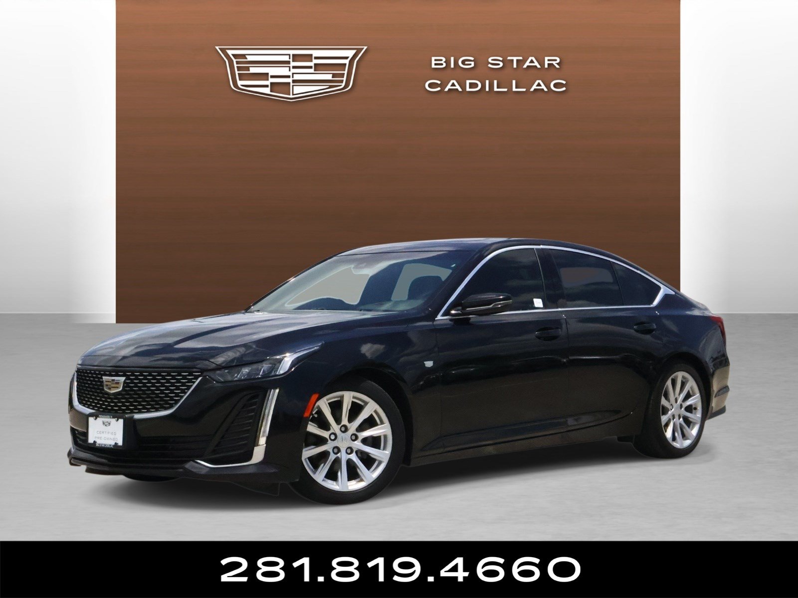 Certified 2023 Cadillac CT5 Luxury w/ Sun And Sound Package RWD image 1