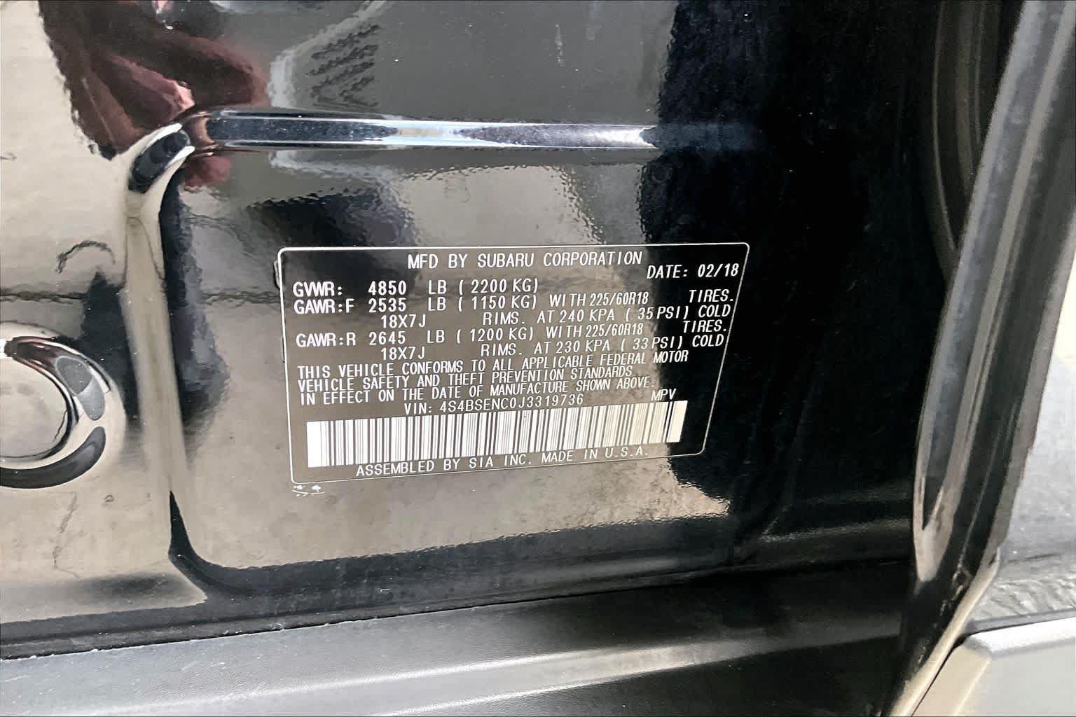 Used 2018 Subaru Outback 3.6R Limited AWD/4WD image 32