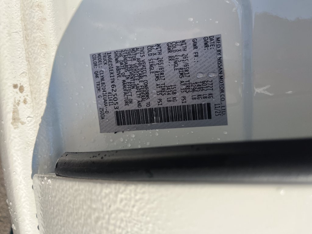 New 2026 Nissan Frontier SV w/ All-Weather Content Package AWD/4WD image 28