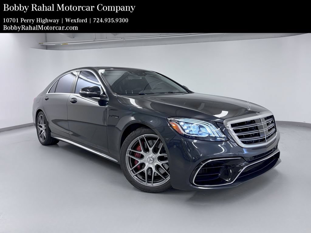 Certified 2019 Mercedes-Benz S 63 AMG S 4MATIC Sedan