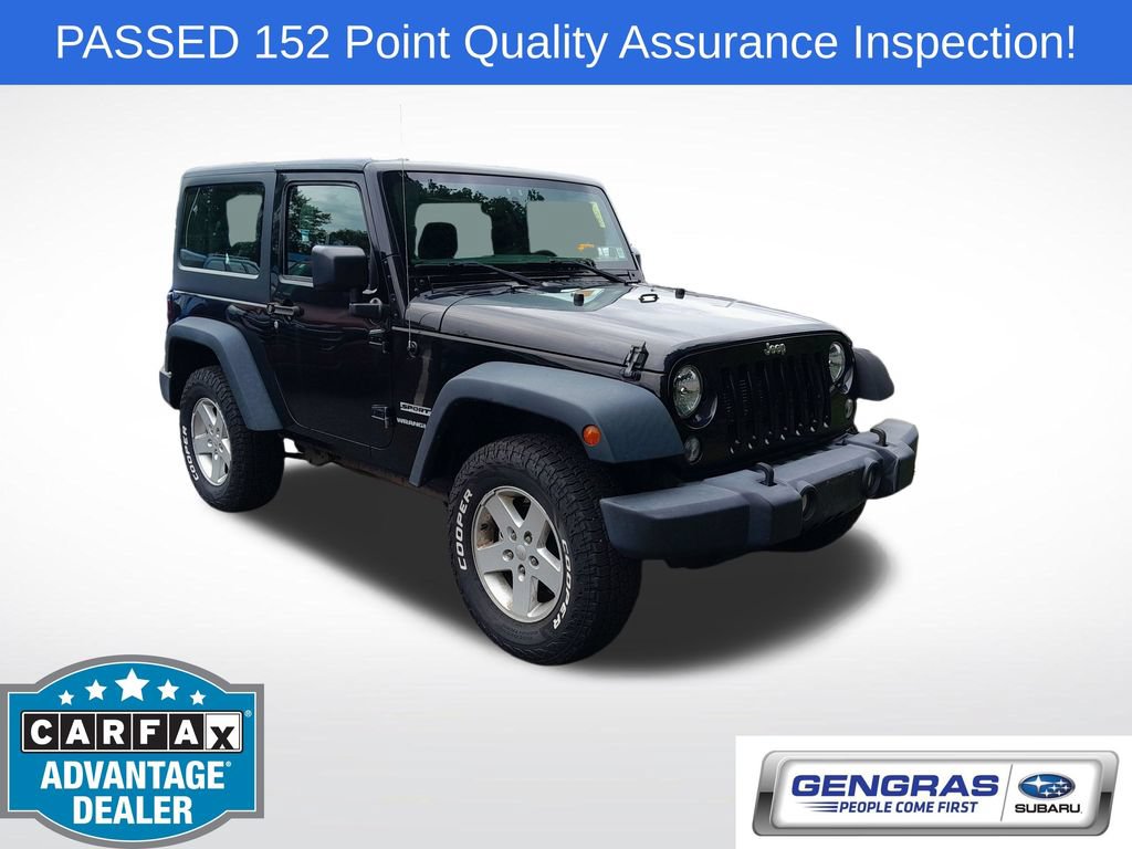 Used 2016 Jeep Wrangler Sport w/ Quick Order Package 24S AWD/4WD image 1