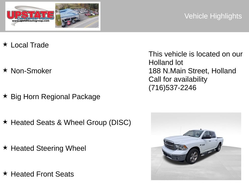 Used 2017 RAM 1500 Big Horn image 8