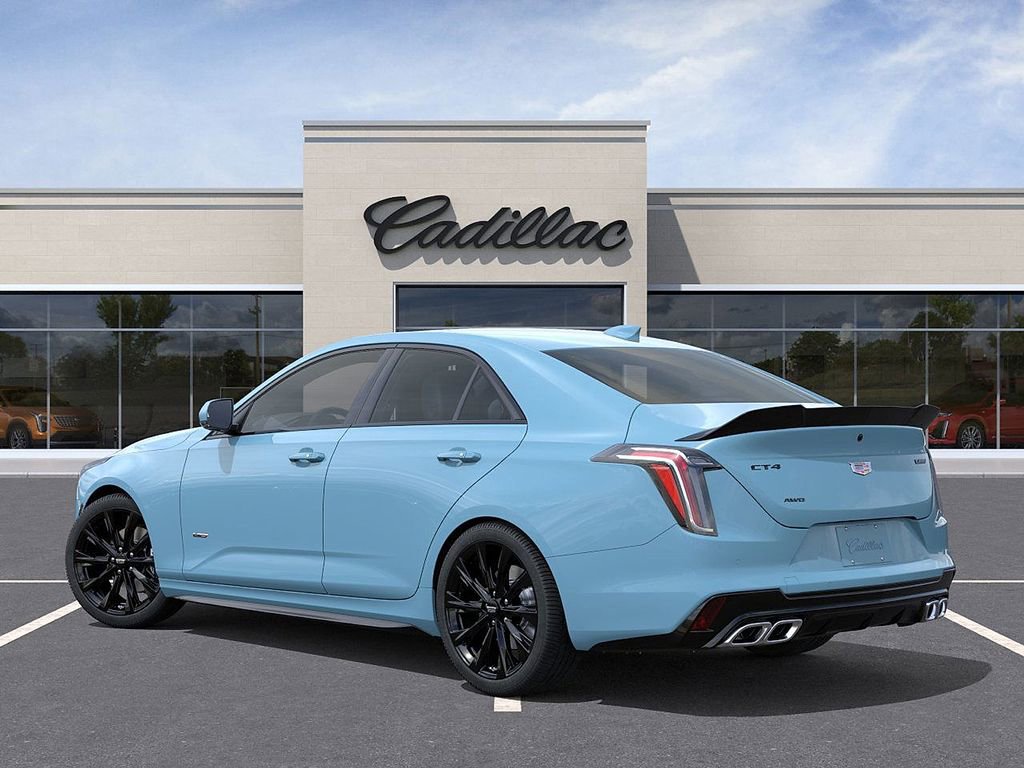 New 2026 Cadillac CT4 V w/ LPO, ONYX Package AWD/4WD image 3
