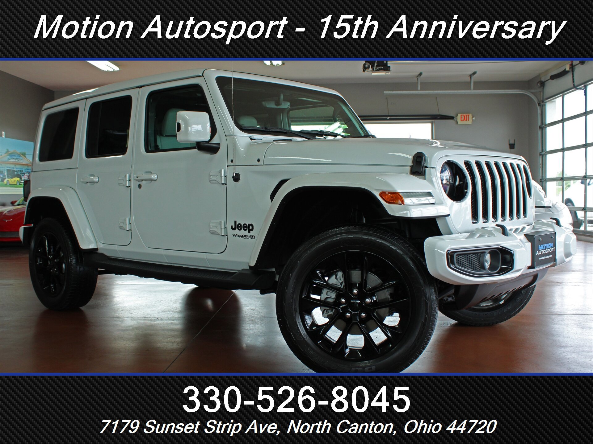 Used 2021 Jeep Wrangler Unlimited Sahara AWD/4WD image 2