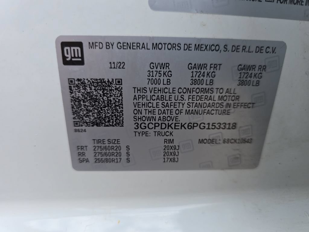 Used 2023 Chevrolet Silverado 1500 LT AWD/4WD image 35