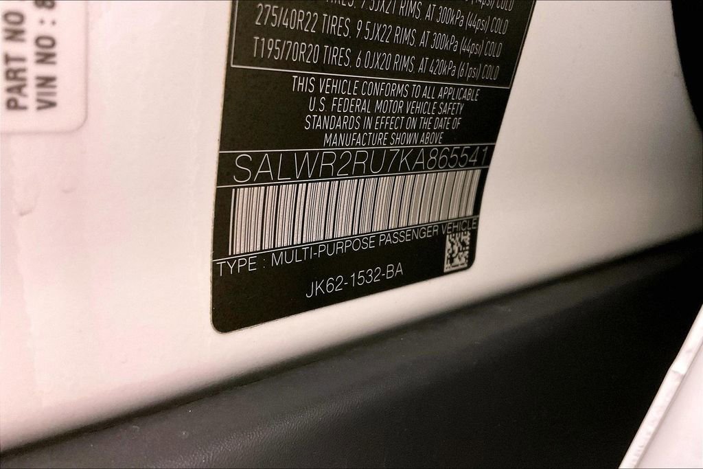 Used 2019 Land Rover Range Rover Sport HSE image 44