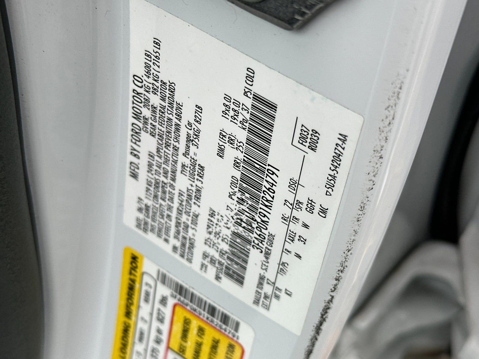 Used 2019 Ford Fusion Titanium image 35