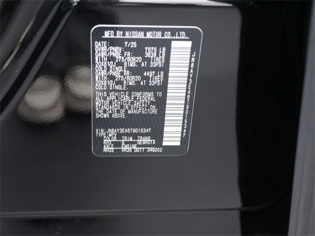 New 2026 Nissan Armada Platinum image 18