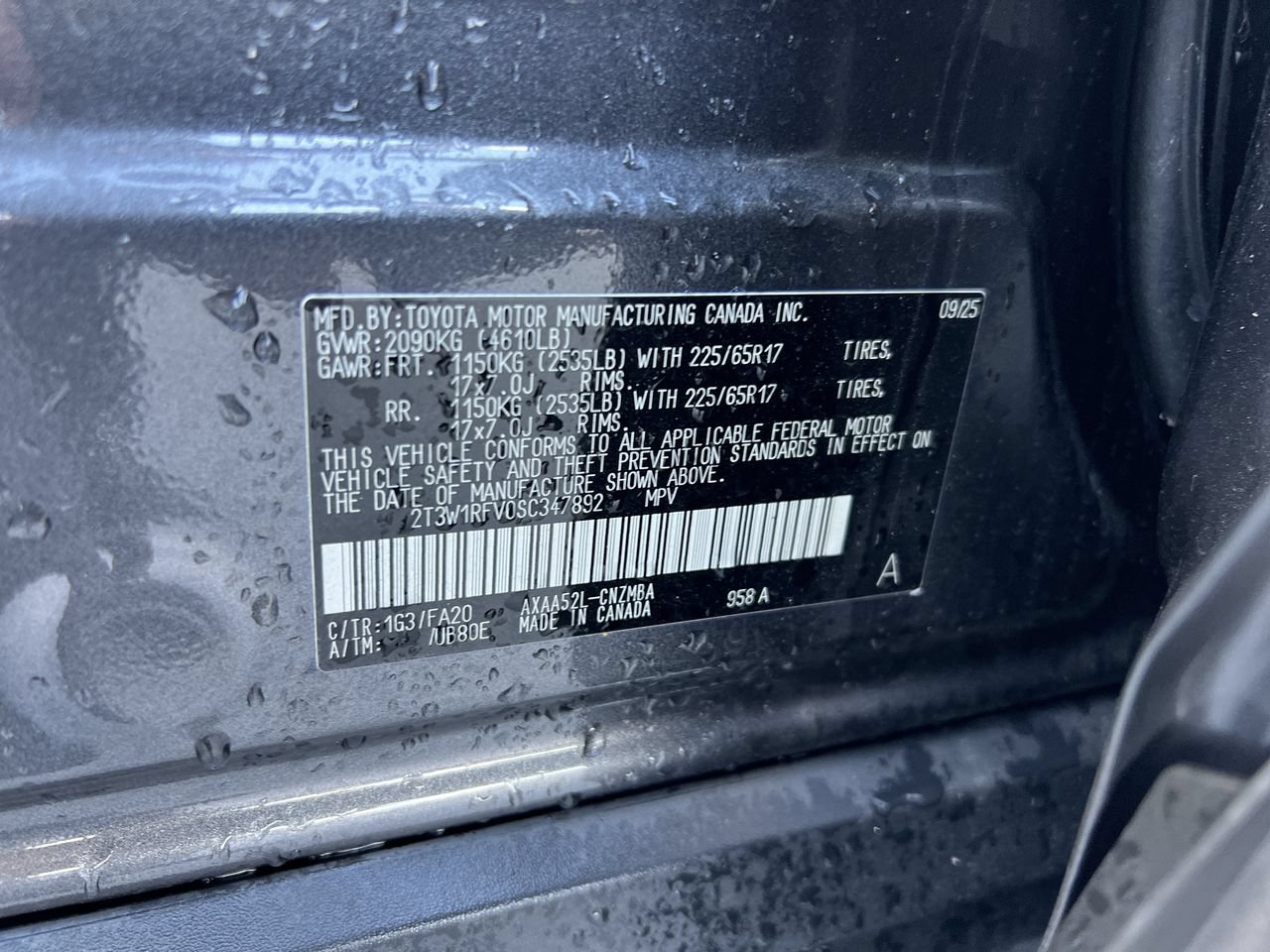 Used 2025 Toyota RAV4 XLE w/ Convenience Package FWD image 36