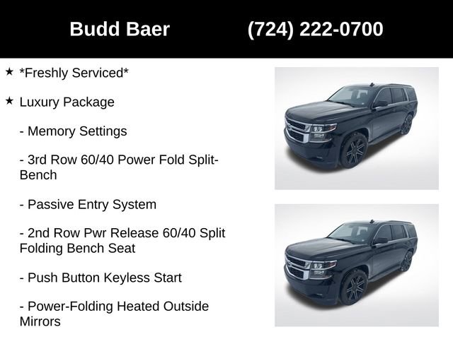 Used 2016 Chevrolet Tahoe LT w/ Luxury Package image 6