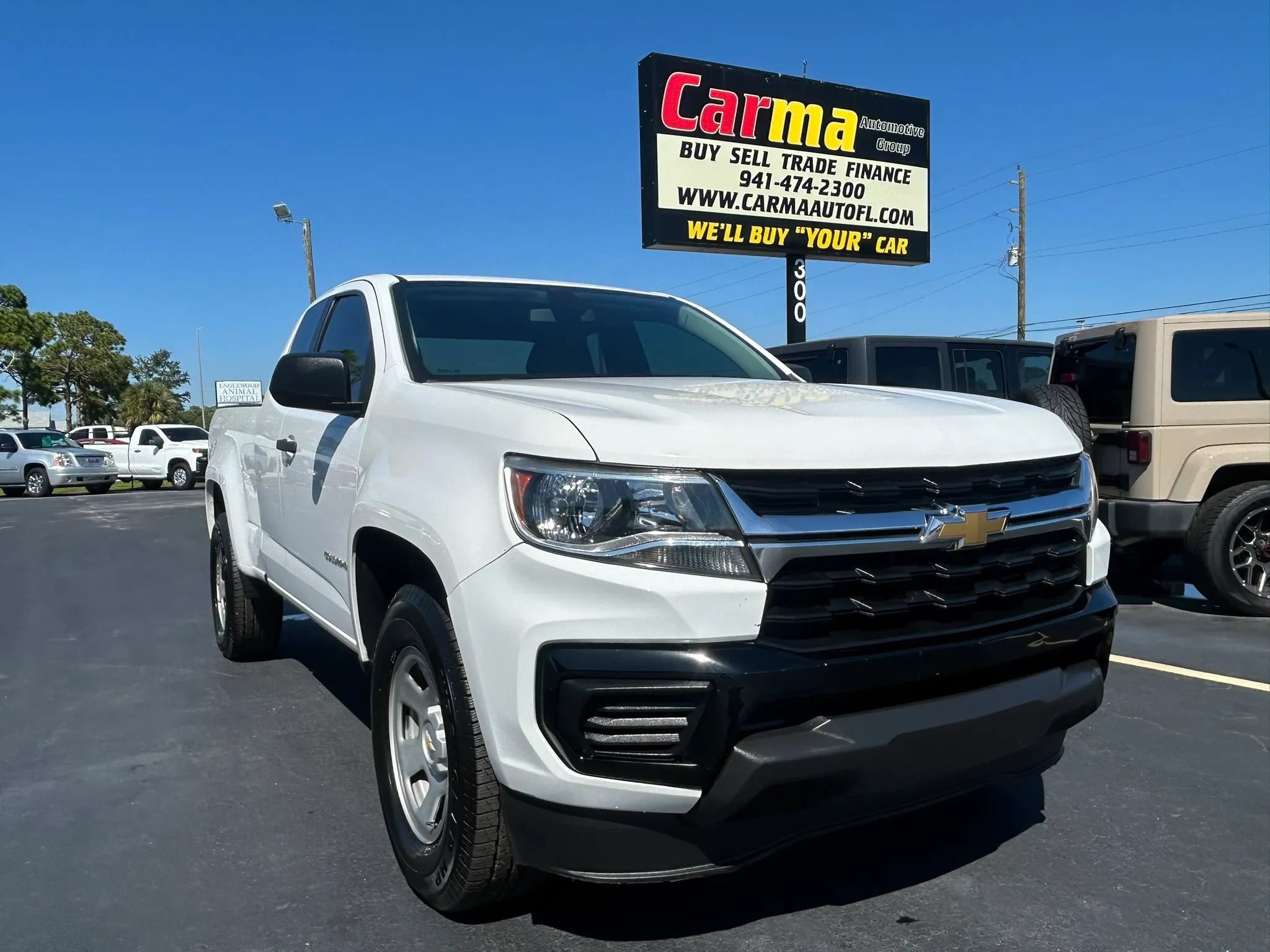 Used 2021 Chevrolet Colorado W/T w/ WT Convenience Package RWD image 6