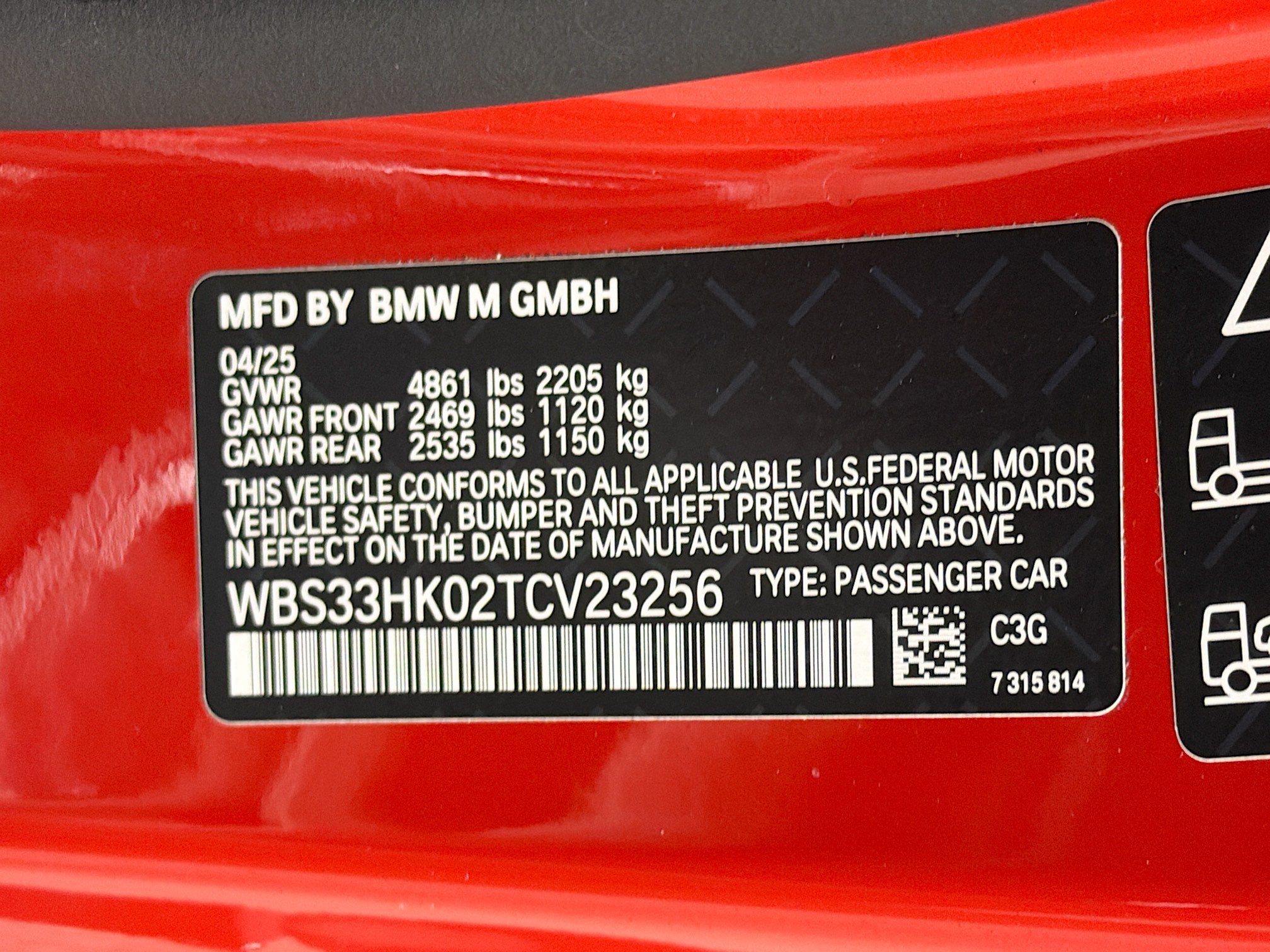 Used 2026 BMW M4 xDrive Competition AWD/4WD image 43