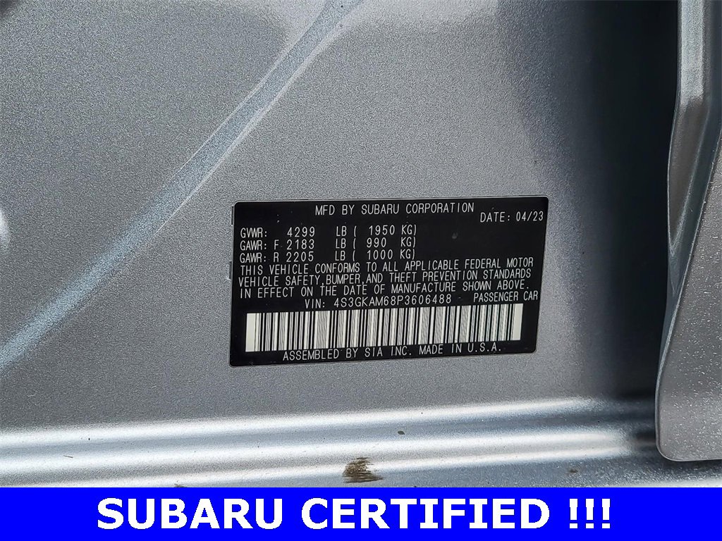 Used 2023 Subaru Impreza 2.0i Sport image 33
