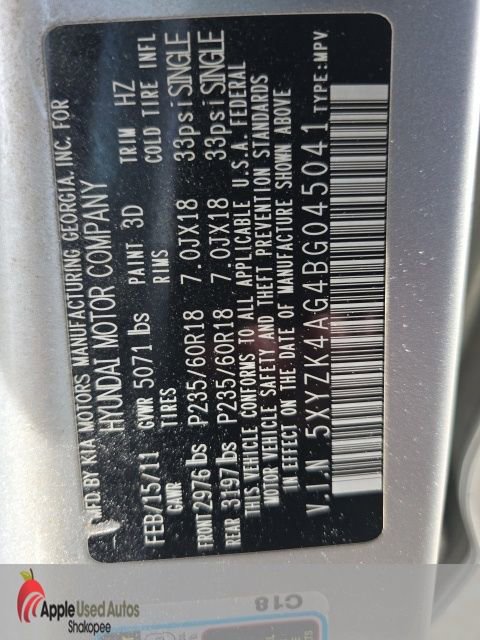 Used 2011 Hyundai Santa Fe Limited FWD image 15