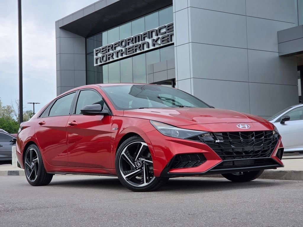 Used 2021 Hyundai Elantra N Line FWD image 2