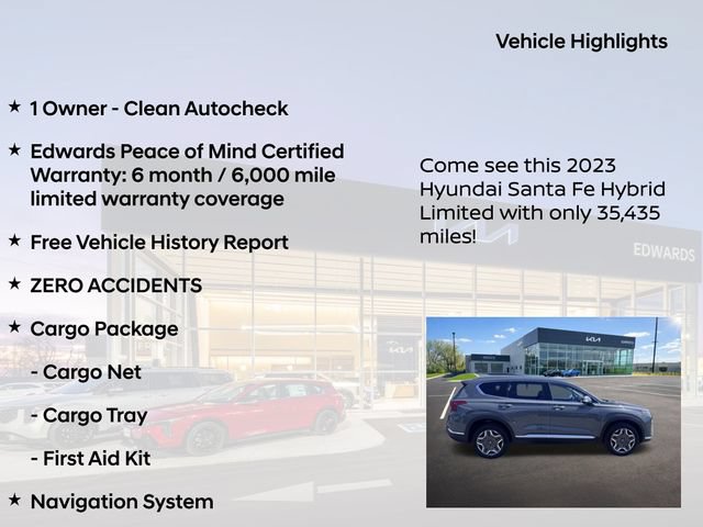 Used 2023 Hyundai Santa Fe Limited w/ Cargo Package AWD/4WD image 11