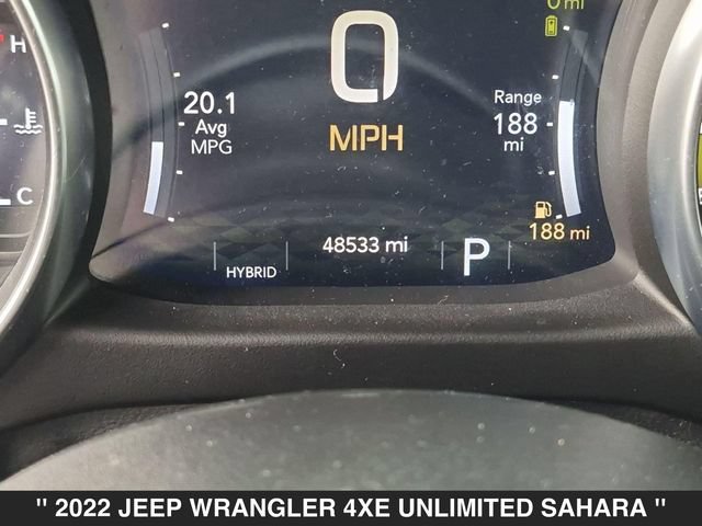 Used 2022 Jeep Wrangler Unlimited Sahara w/ Cold Weather Group AWD/4WD image 21