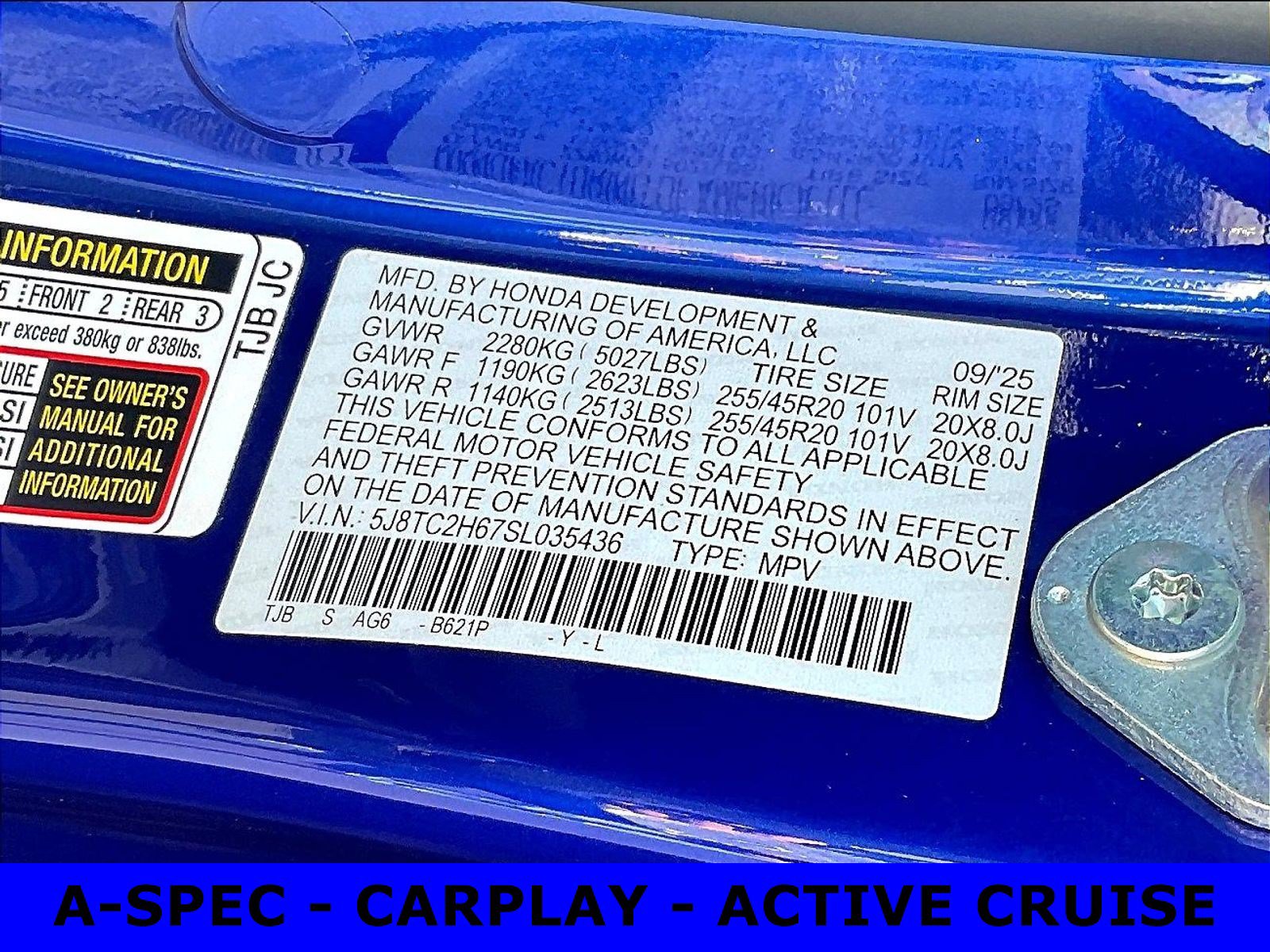 Used 2025 Acura RDX A-Spec AWD/4WD image 19
