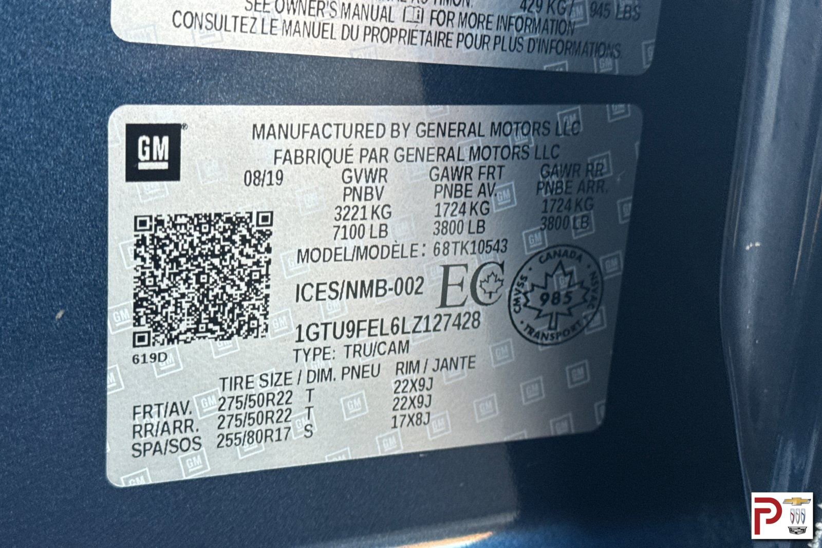 Certified 2020 GMC Sierra 1500 Denali w/ Denali Ultimate Package image 35