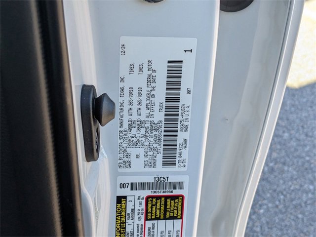 New 2025 Toyota Tundra SR5 image 36