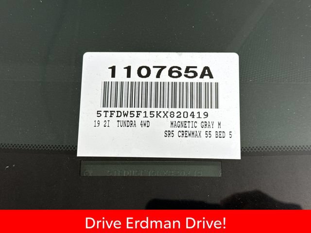 Certified 2019 Toyota Tundra SR5 w/ TRD Sport Package AWD/4WD image 31