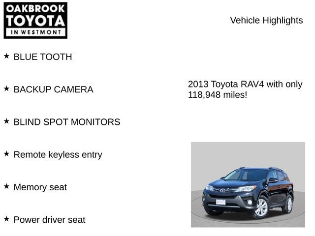 Used 2013 Toyota RAV4 Limited AWD/4WD image 5