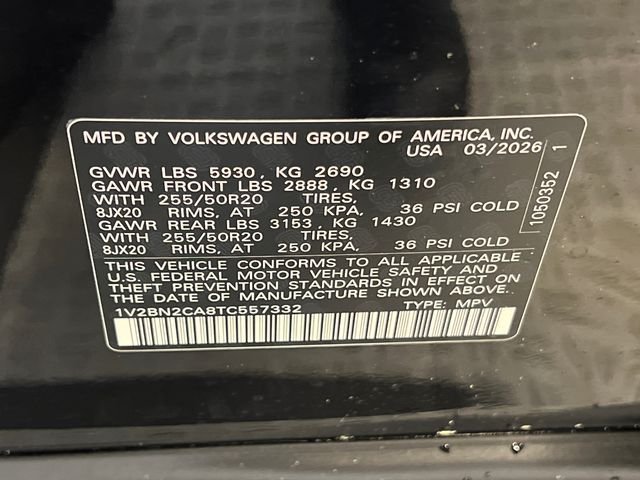 New 2026 Volkswagen Atlas SEL AWD/4WD image 22