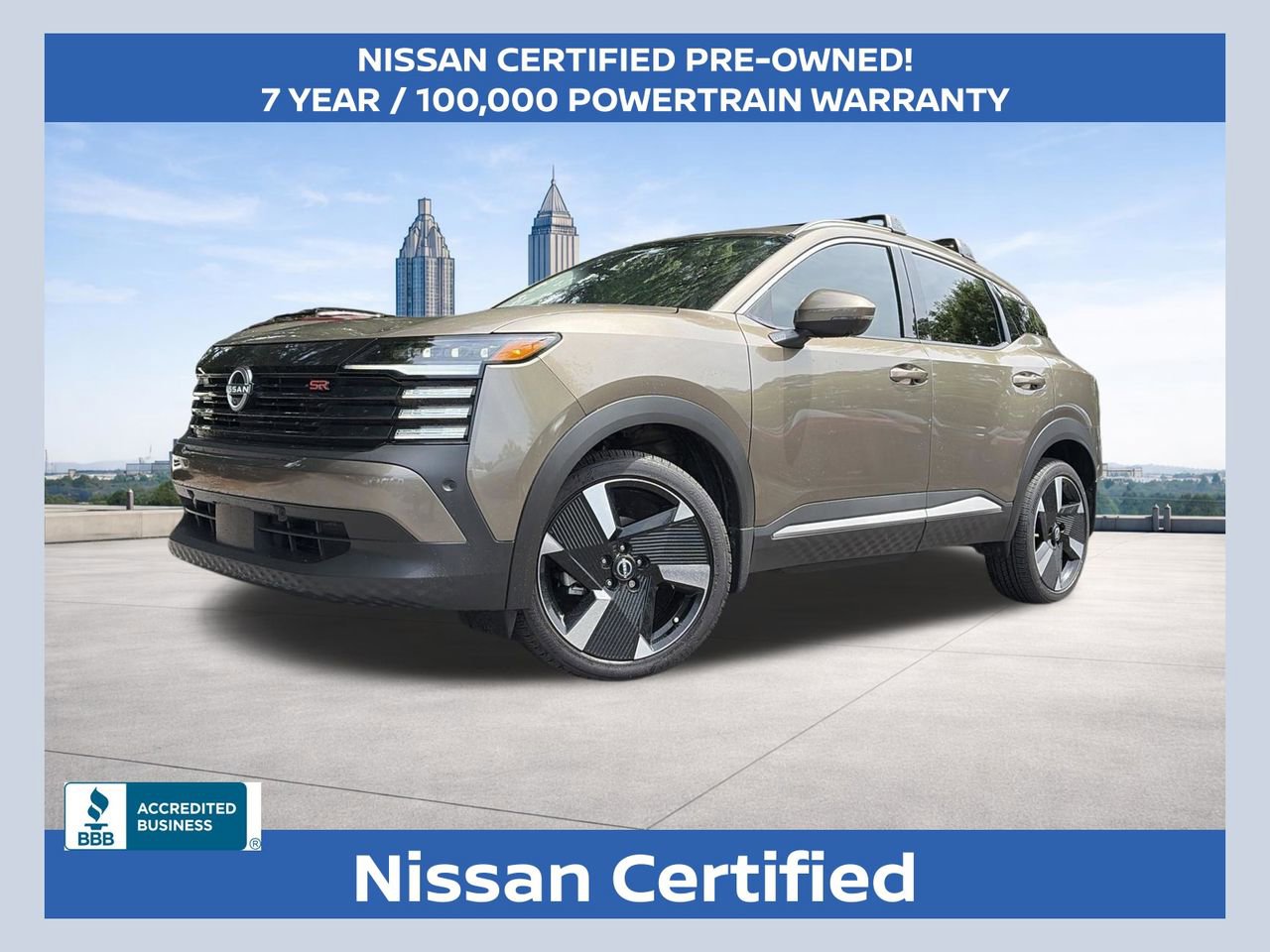 Certified 2025 Nissan Kicks SR w/ SR Premium Package