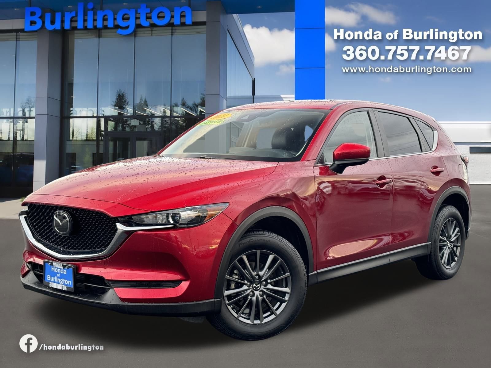Used 2021 MAZDA CX-5 Touring w/ Touring Preferred SV Package image 1