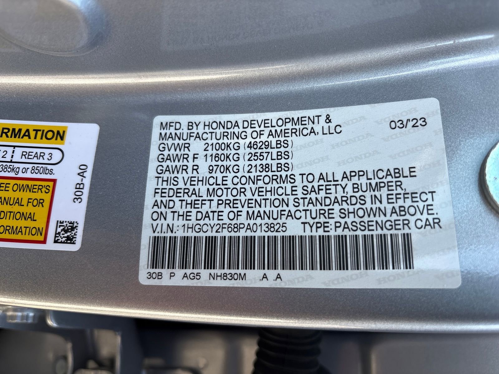 Used 2023 Honda Accord EX-L image 30