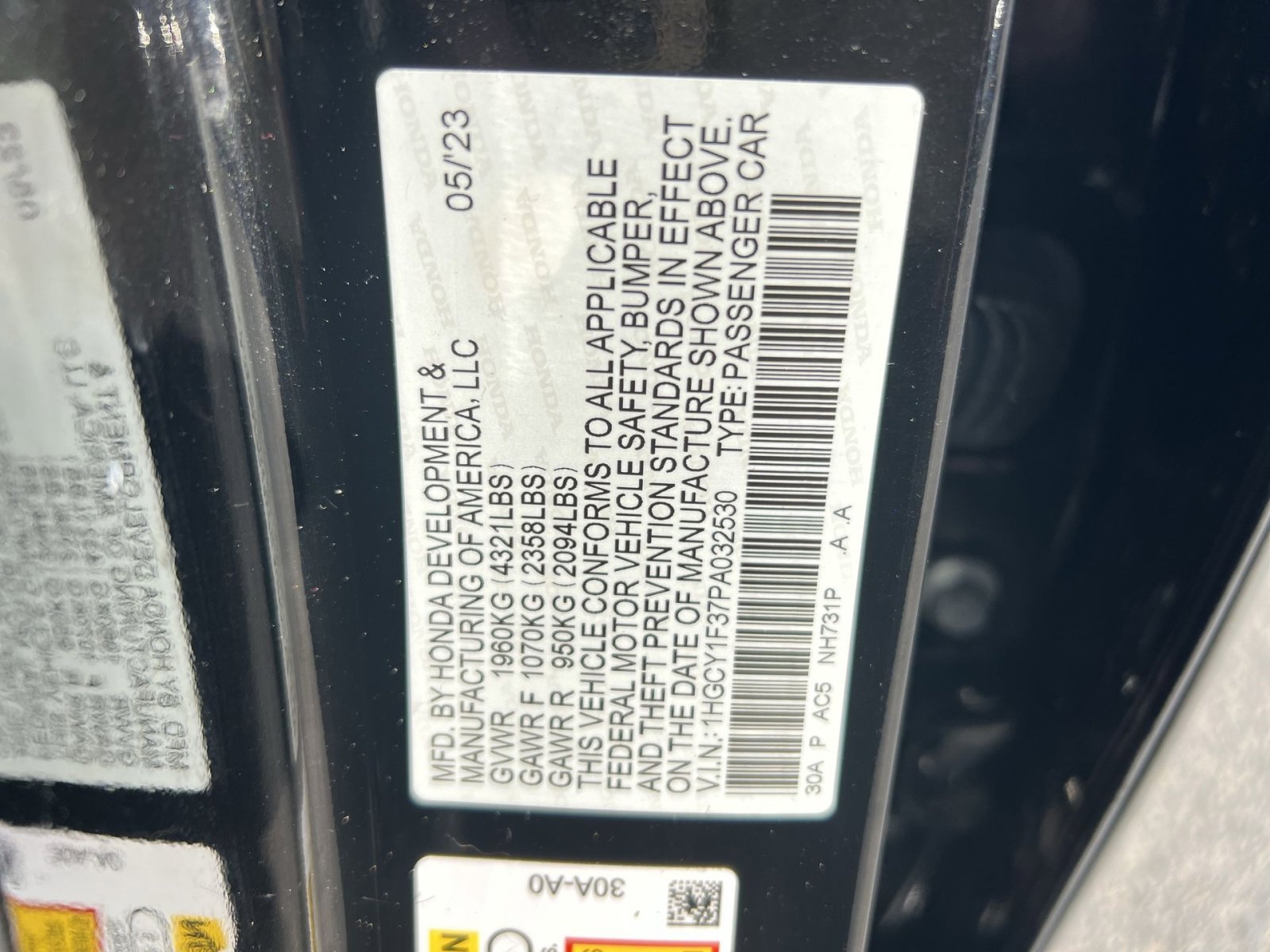 Used 2023 Honda Accord EX image 28