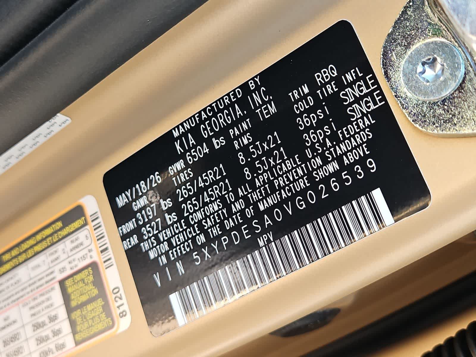 New 2027 Kia Telluride SX X-Line AWD/4WD image 38