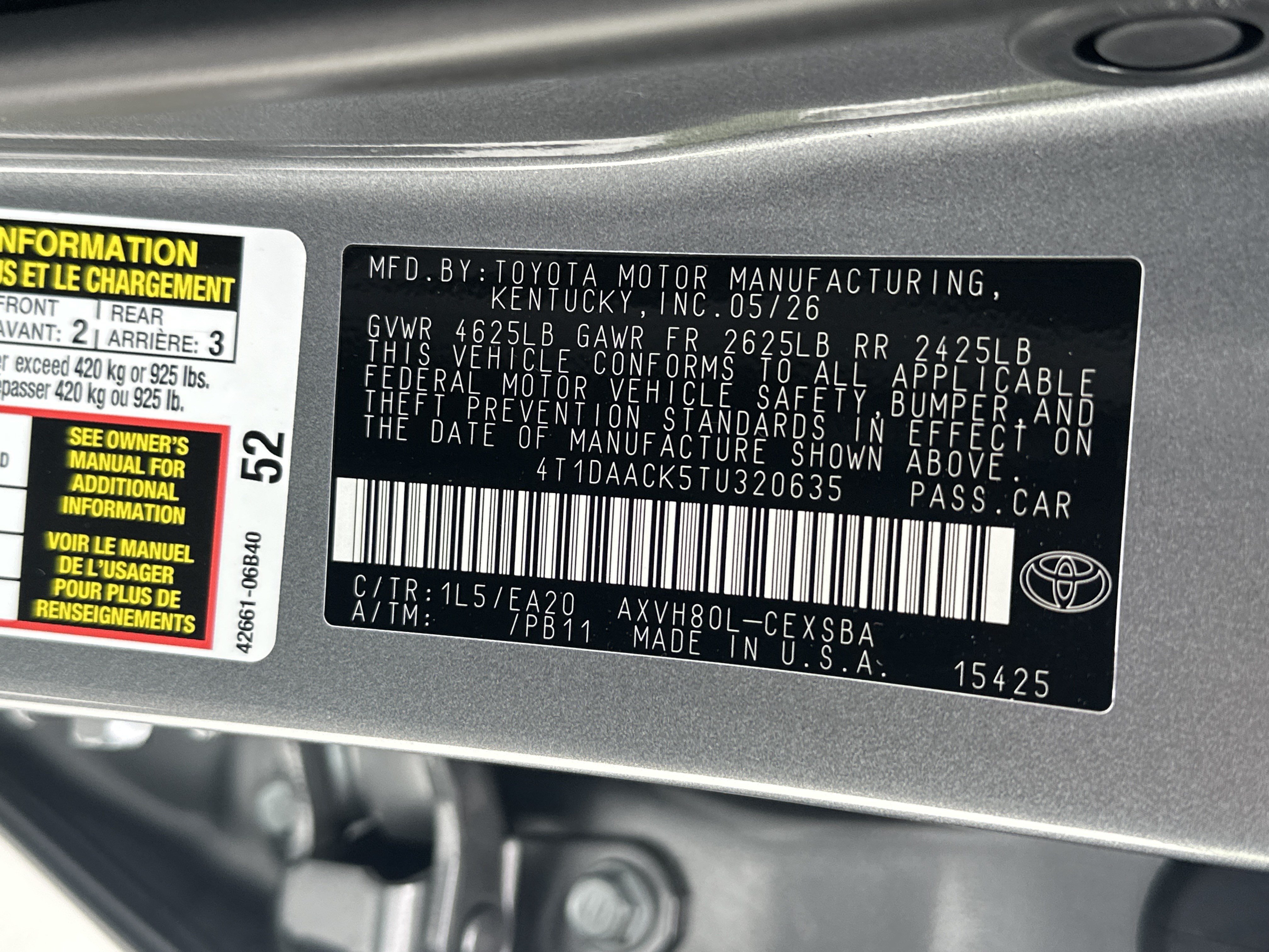 Certified 2026 Toyota Camry SE FWD image 35