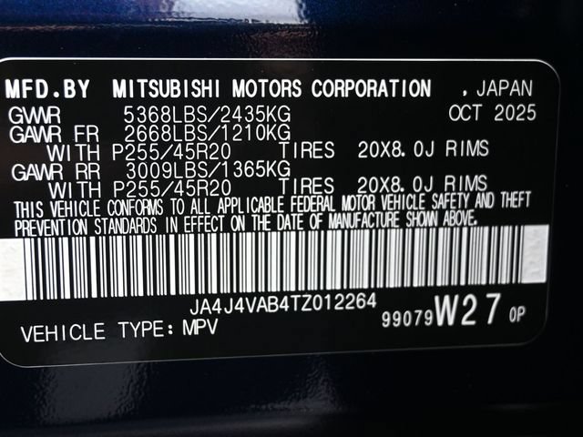 New 2026 Mitsubishi Outlander SE AWD/4WD image 7