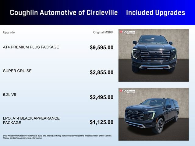 New 2026 GMC Yukon XL AT4 w/ AT4 Premium Plus Package AWD/4WD image 3