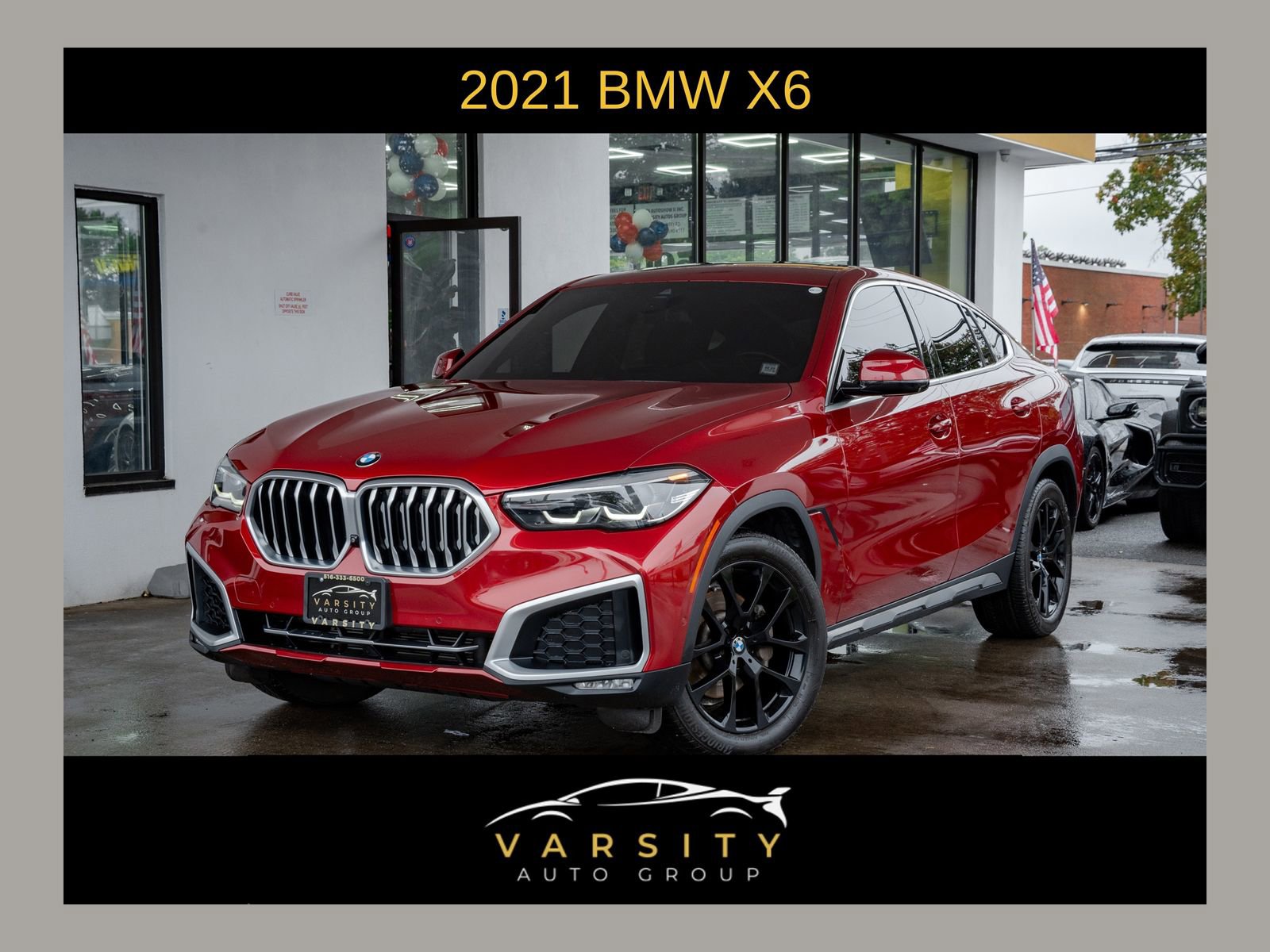 Used 2021 BMW X6 xDrive40i w/ Luxury Seating Package 2 image 1