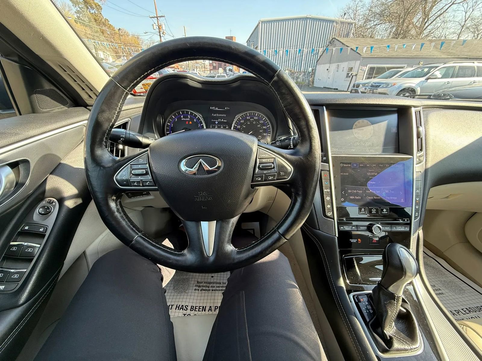 Used 2014 INFINITI Q50 2.0t w/ Moonroof Package AWD/4WD image 39