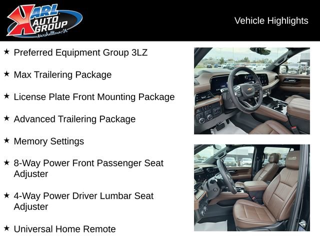 Certified 2025 Chevrolet Suburban High Country w/ Sun And Tow Package image 2