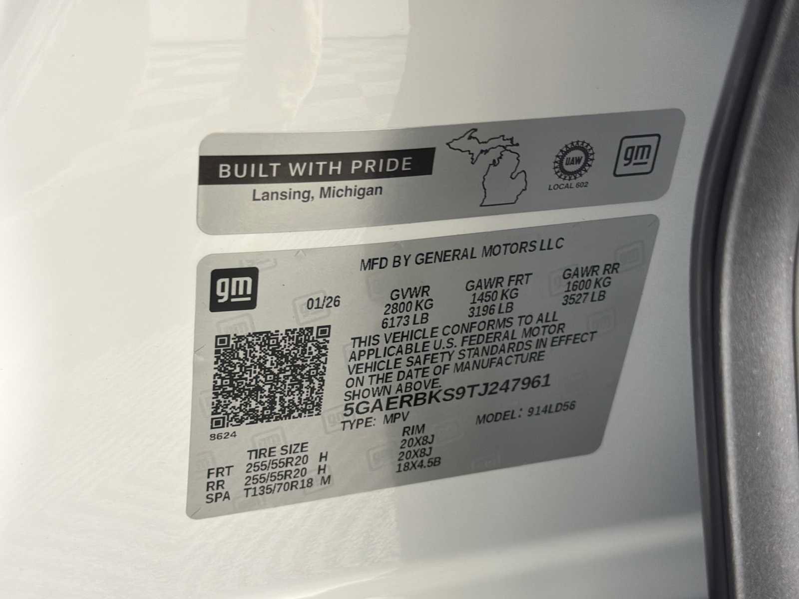 New 2026 Buick Enclave Sport Touring w/ Power Package FWD image 76