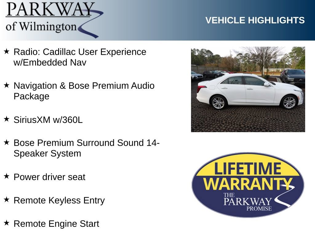 Used 2023 Cadillac CT4 Luxury w/ Sun And Sound Package RWD image 9