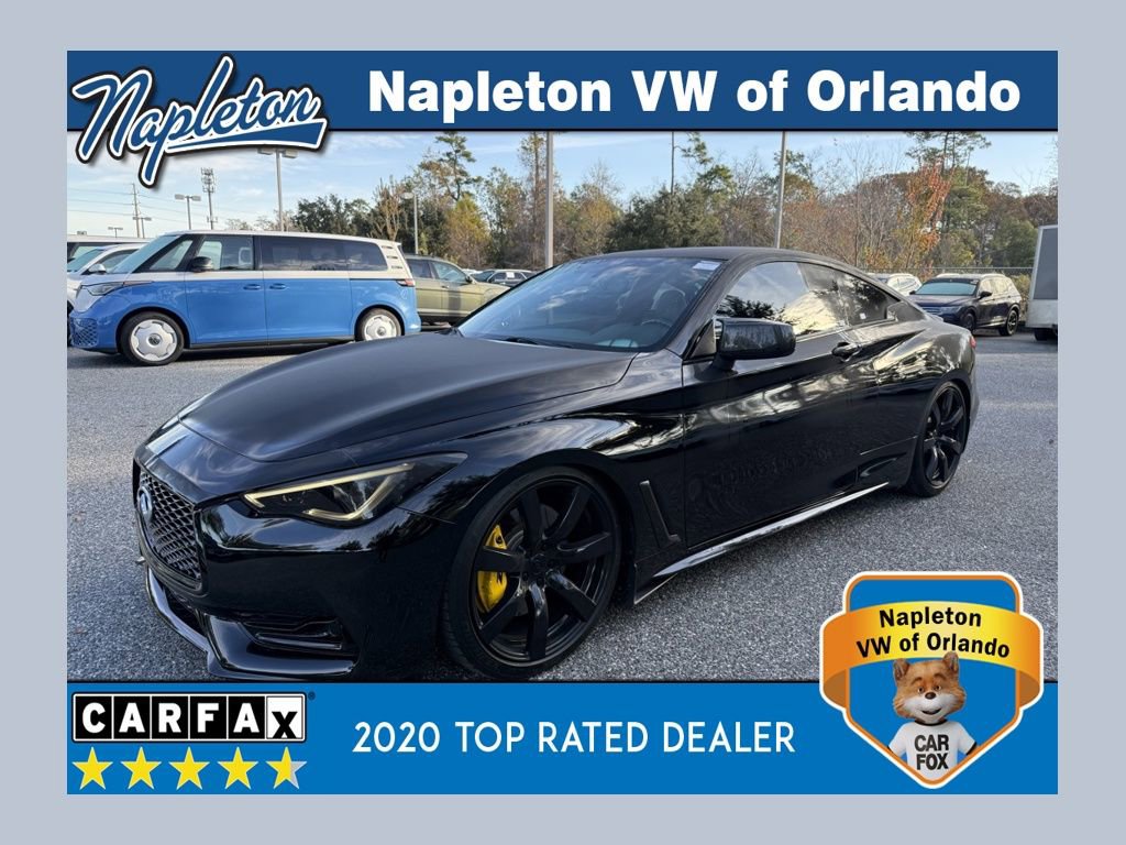 Used 2018 INFINITI Q60 3.0t Luxe