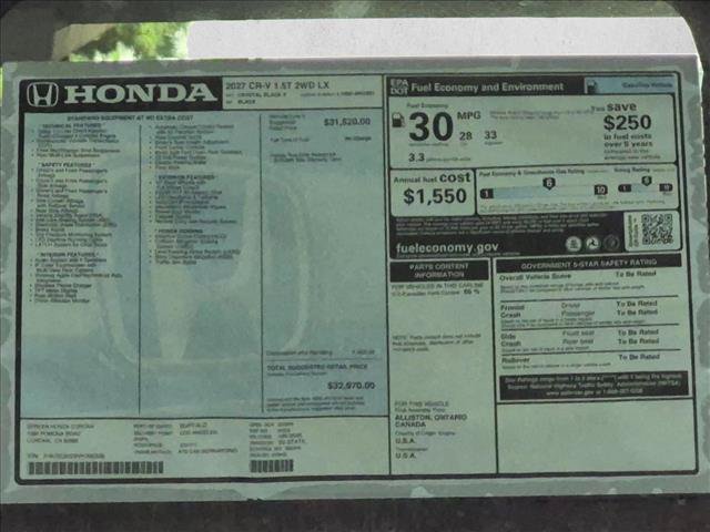 New 2027 Honda CR-V LX image 18