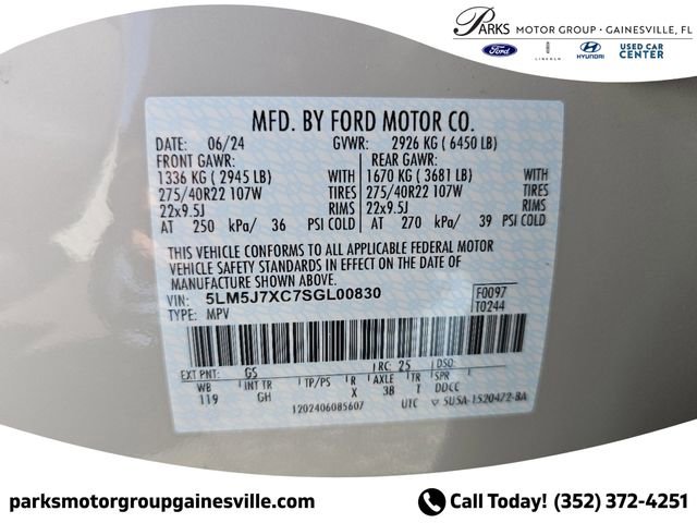 New 2025 Lincoln Aviator Reserve w/ Equipment Group 201A image 33