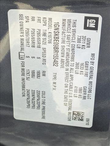 Used 2011 Chevrolet Tahoe LT w/ Luxury Package image 17