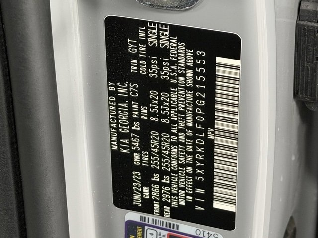 Used 2023 Kia Sorento SX image 30