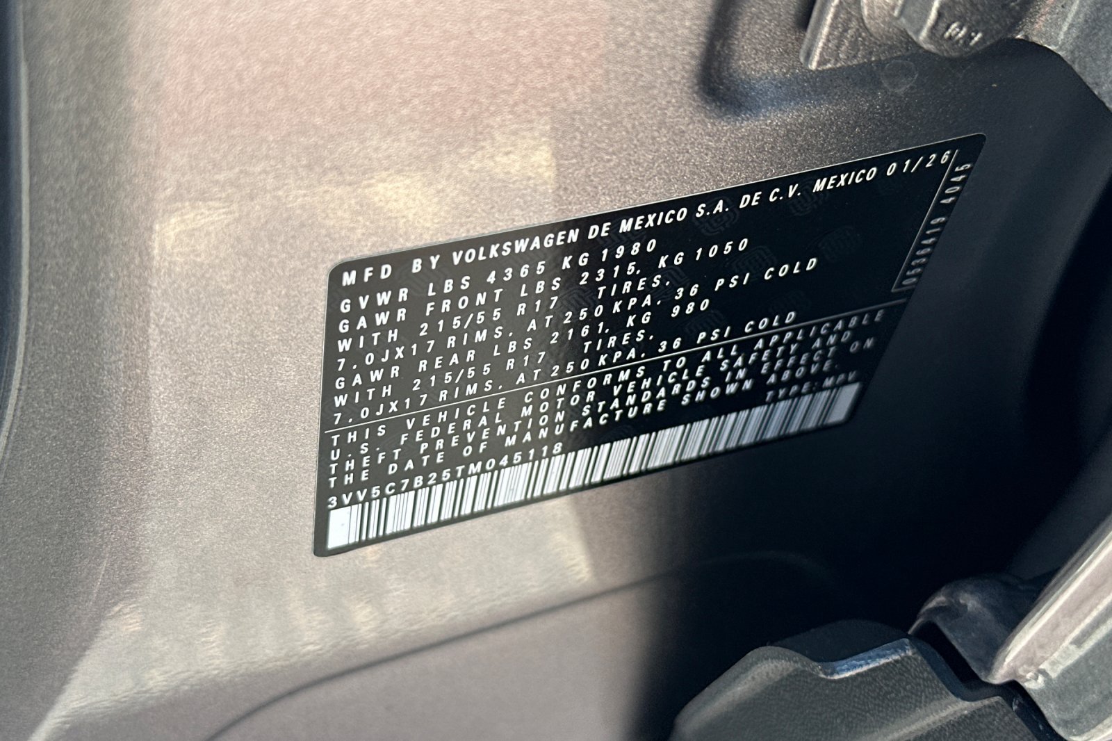 New 2026 Volkswagen Taos S FWD image 22