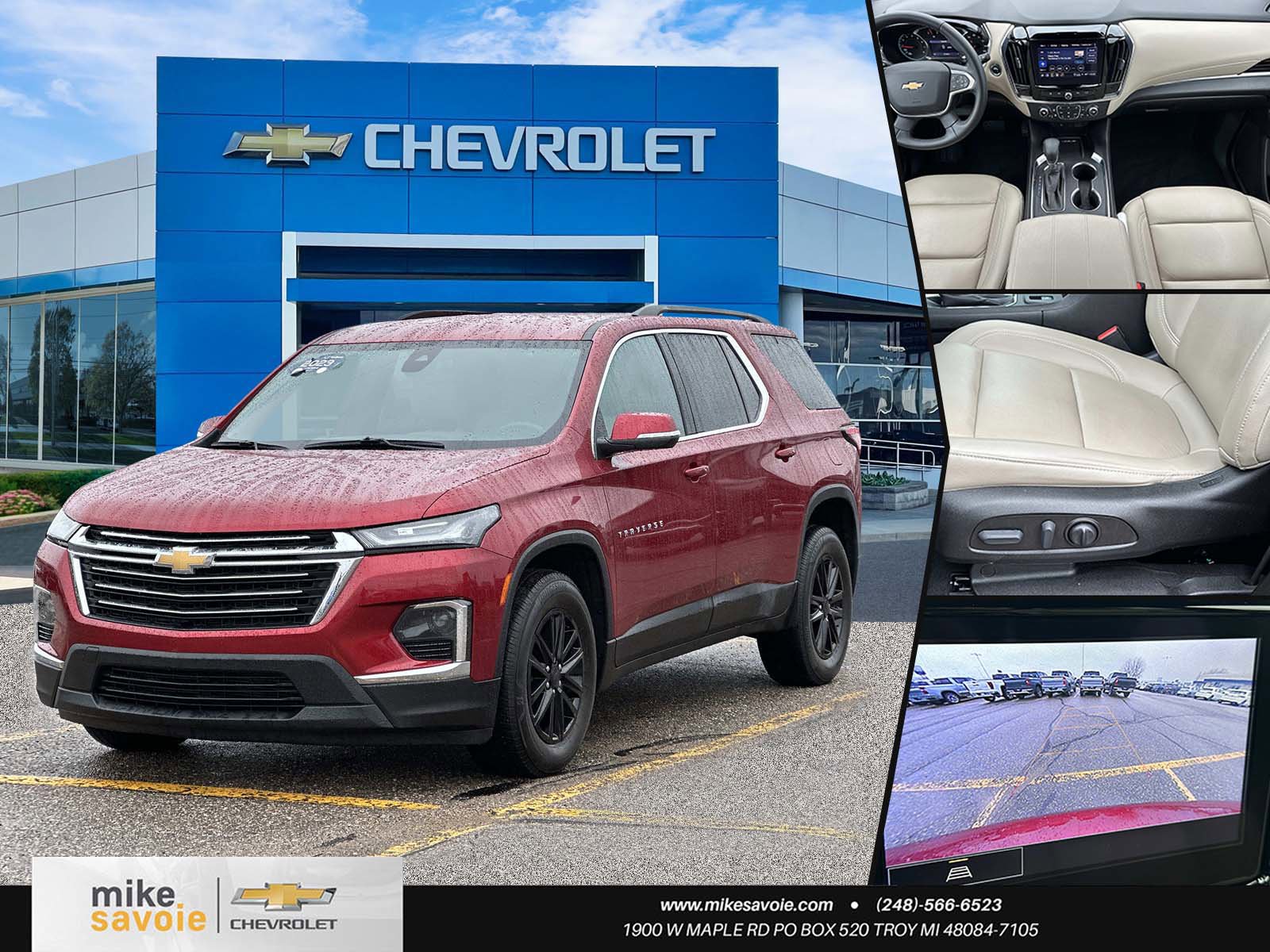 Certified 2023 Chevrolet Traverse LT AWD/4WD image 1
