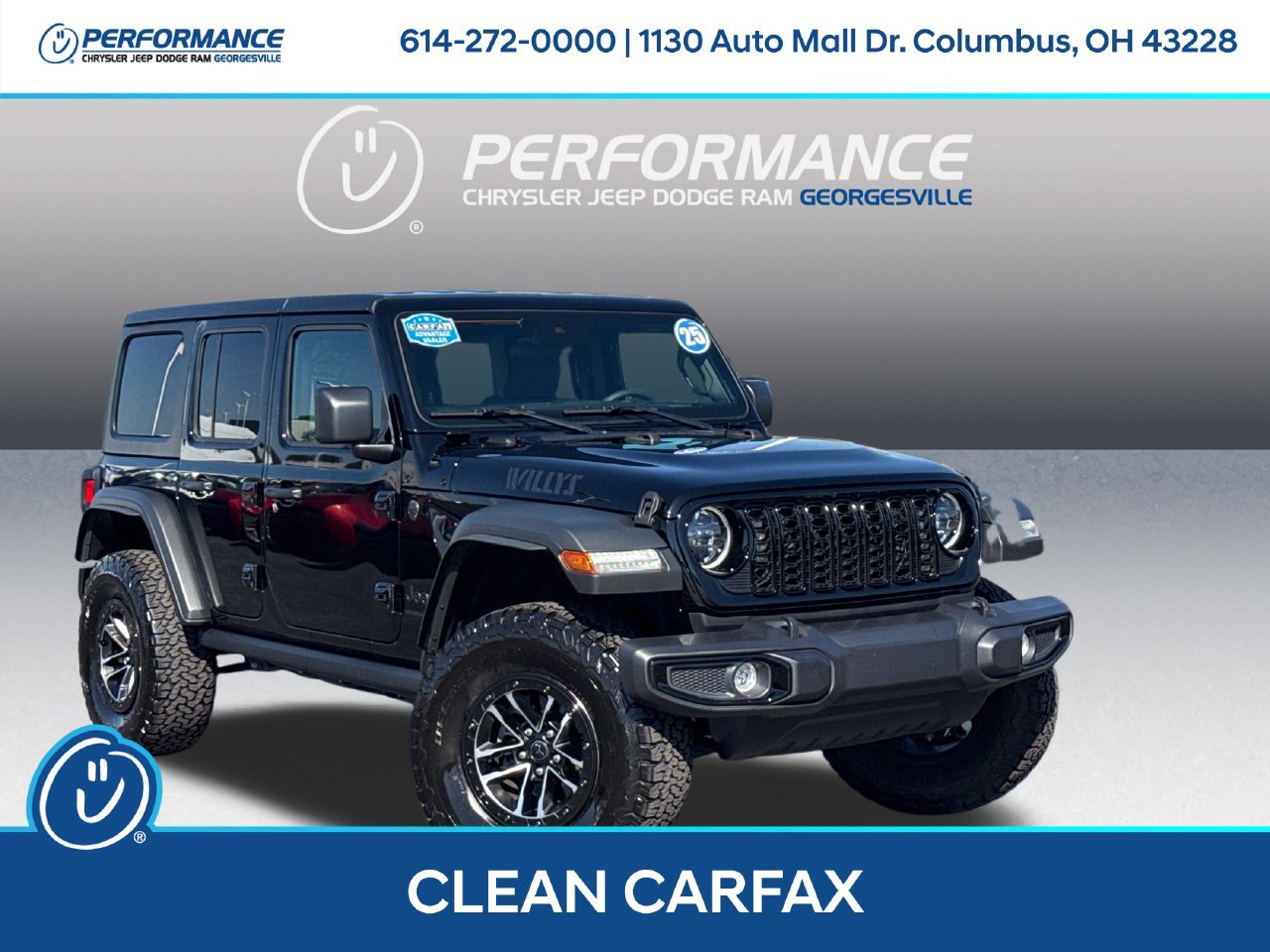 Certified 2025 Jeep Wrangler Unlimited Sport AWD/4WD image 1