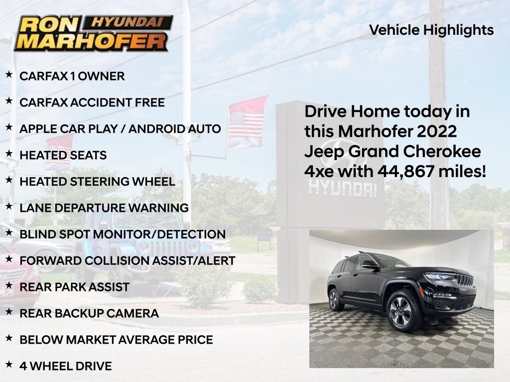 Used 2022 Jeep Grand Cherokee Limited 4xe w/ Luxury Tech Group II AWD/4WD image 15